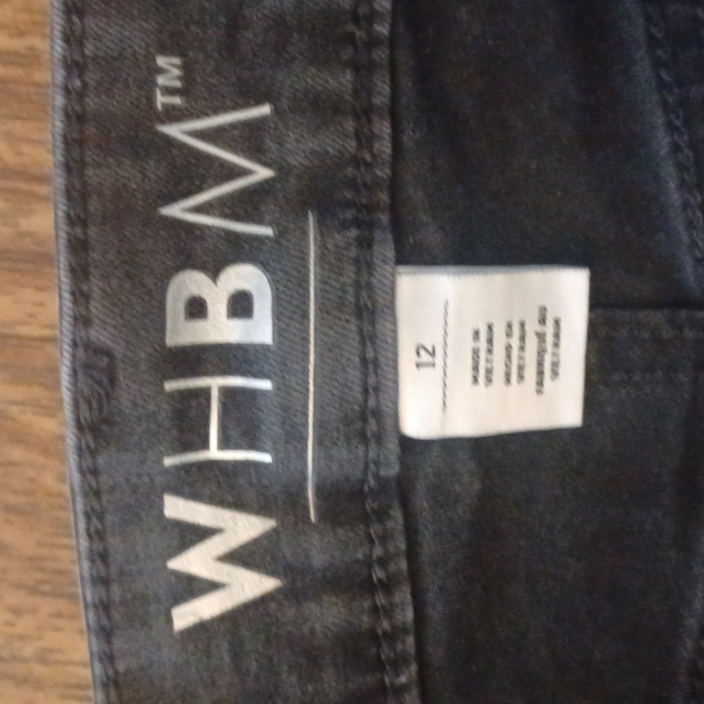 White House Black Market Jeans size 12 slim ankle - Picture 5 of 10